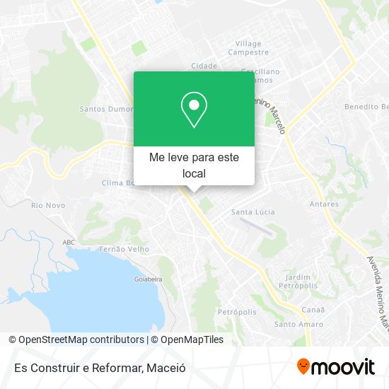 Es Construir e Reformar mapa
