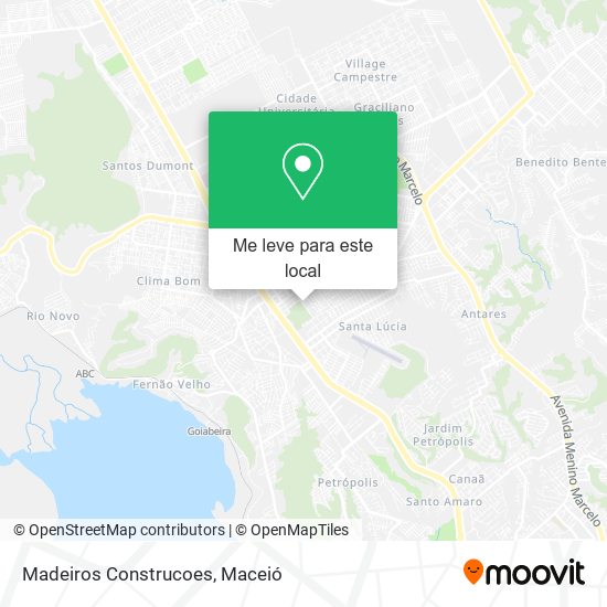 Madeiros Construcoes mapa