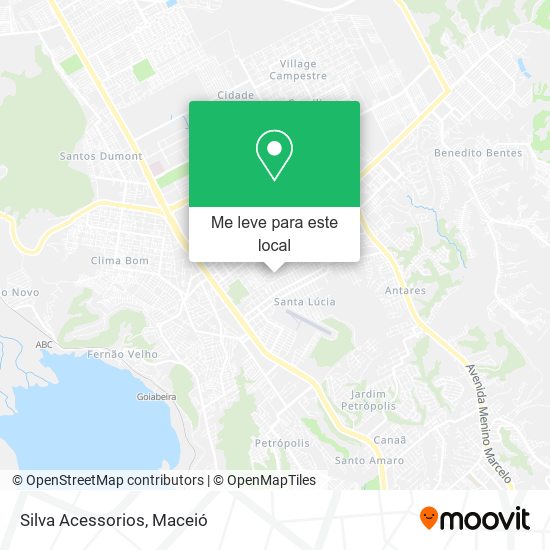 Silva Acessorios mapa