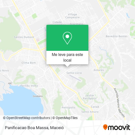Panificacao Boa Massa mapa