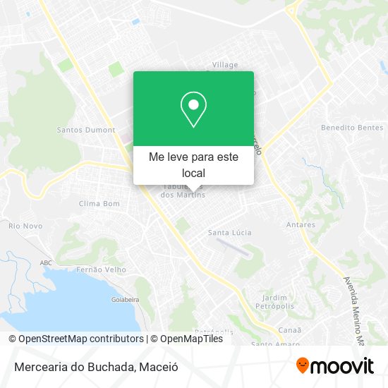 Mercearia do Buchada mapa