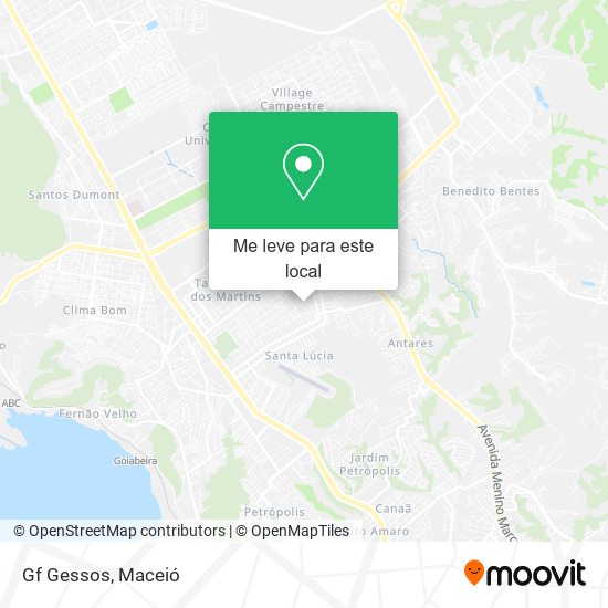 Gf Gessos mapa