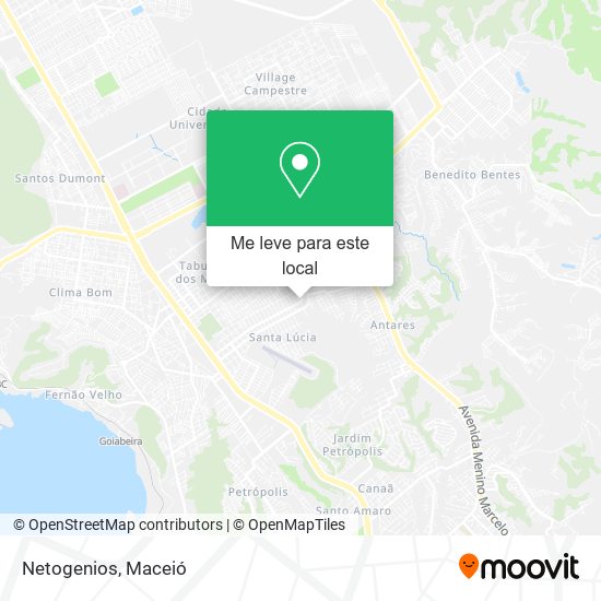 Netogenios mapa