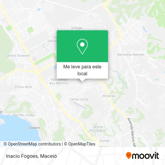 Inacio Fogoes mapa