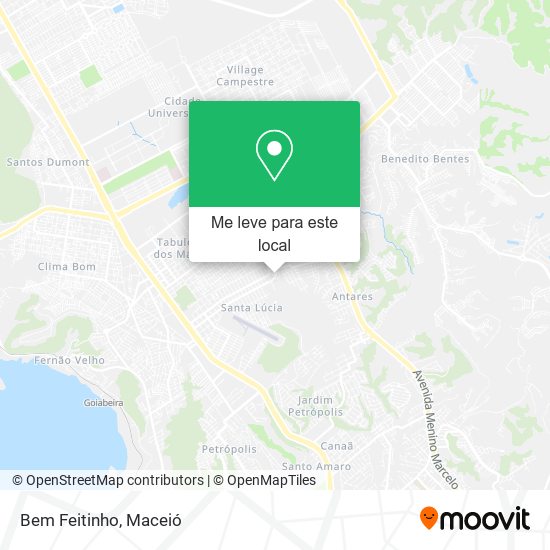 Bem Feitinho mapa