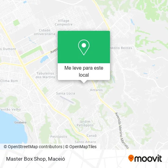 Master Box Shop mapa