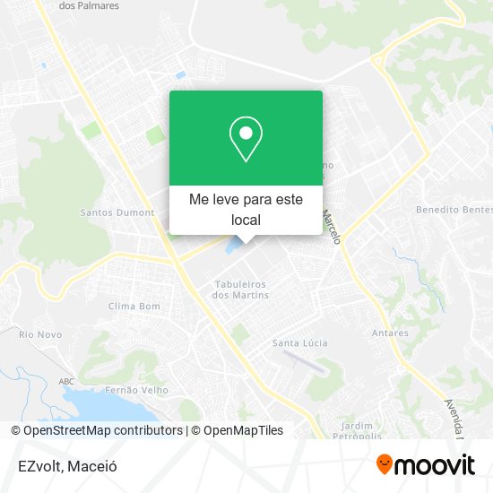 EZvolt mapa