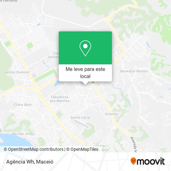 Agência Wh mapa