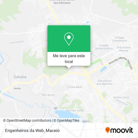 Engenheiros da Web mapa