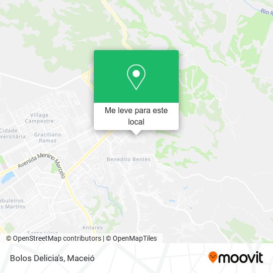 Bolos Delicia's mapa