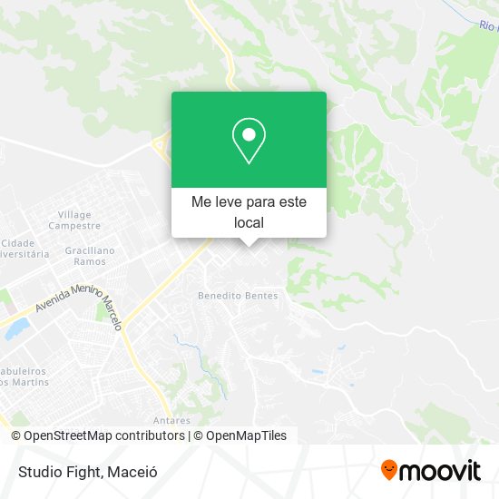 Studio Fight mapa