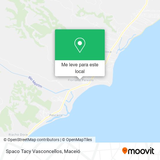 Spaco Tacy Vasconcellos mapa