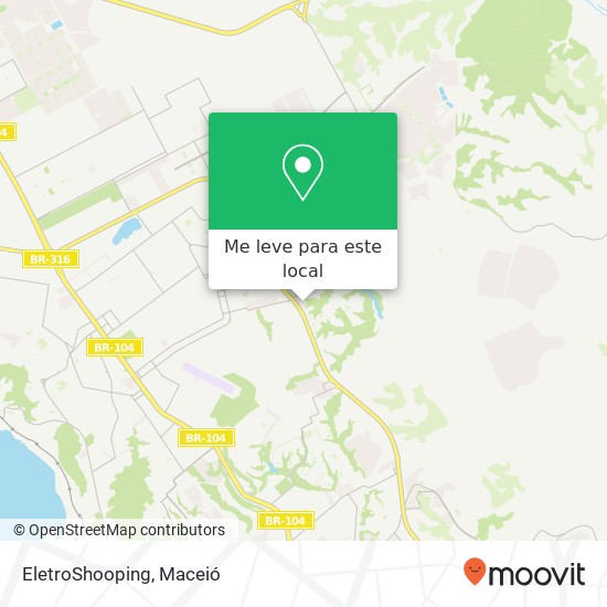 EletroShooping mapa