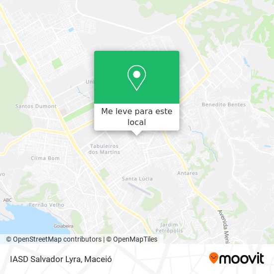 IASD Salvador Lyra mapa