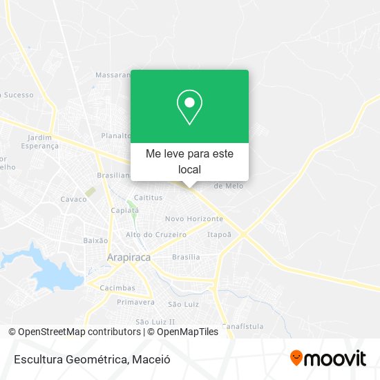 Escultura Geométrica mapa