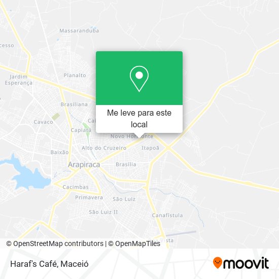 Haraf's Café mapa