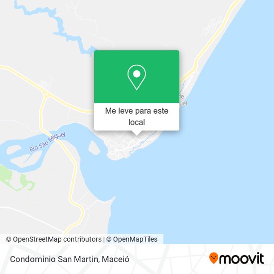 Condominio San Martin mapa