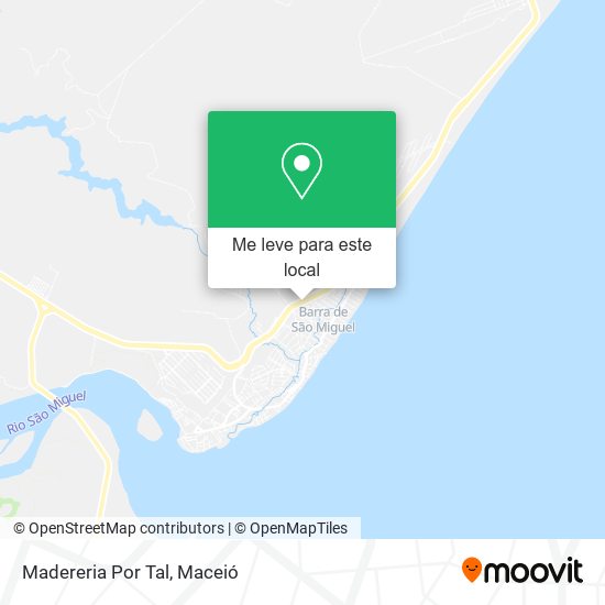 Madereria Por Tal mapa