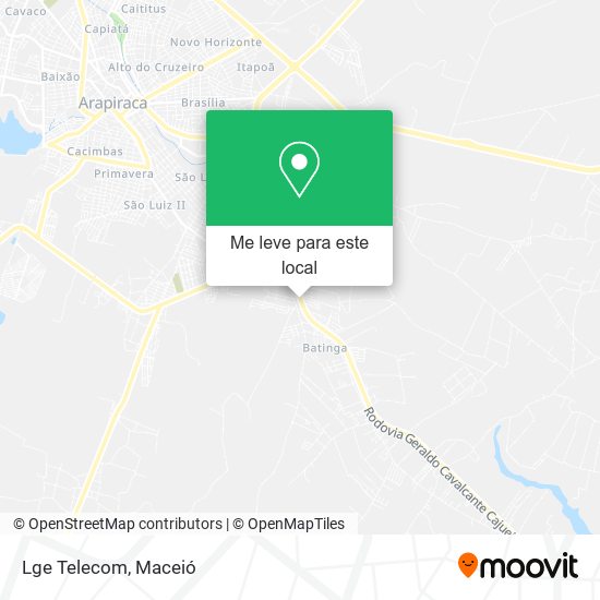 Lge Telecom mapa