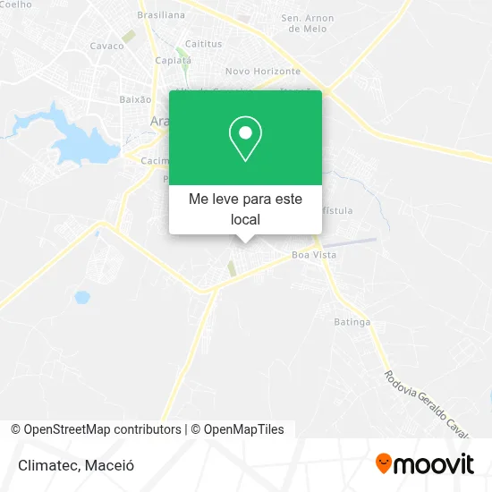 Climatec mapa