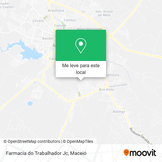 Farmacia do Trabalhador Jc mapa