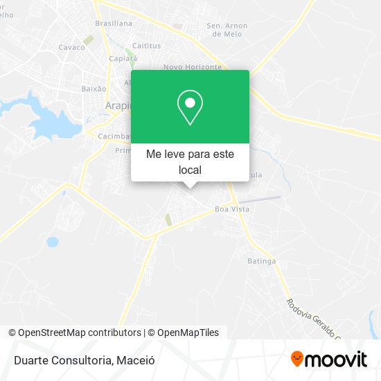 Duarte Consultoria mapa