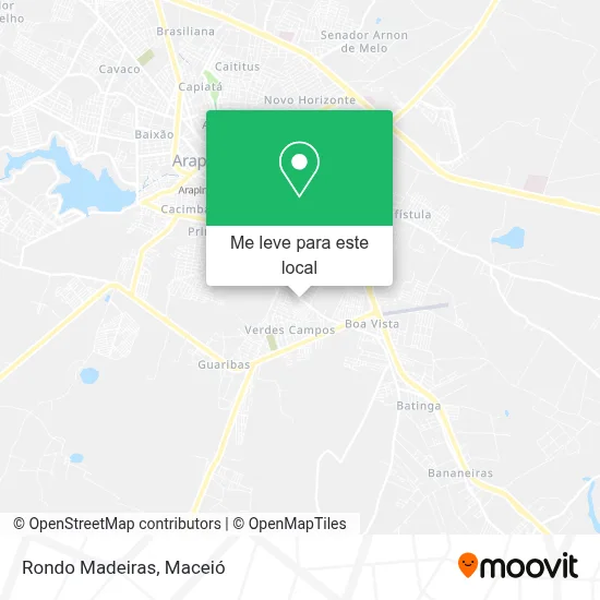 Rondo Madeiras mapa