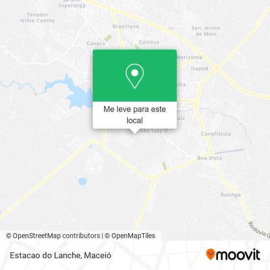 Estacao do Lanche mapa