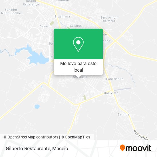 Gilberto Restaurante mapa