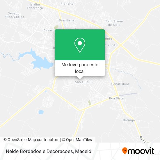 Neide Bordados e Decoracoes mapa