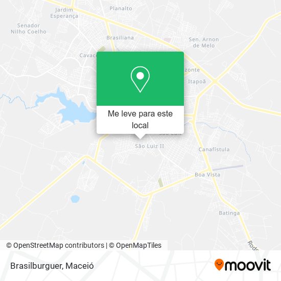 Brasilburguer mapa