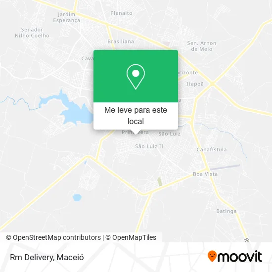 Rm Delivery mapa