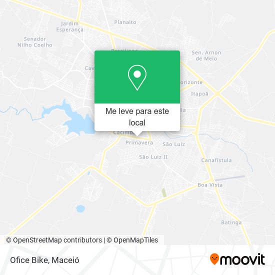 Ofice Bike mapa