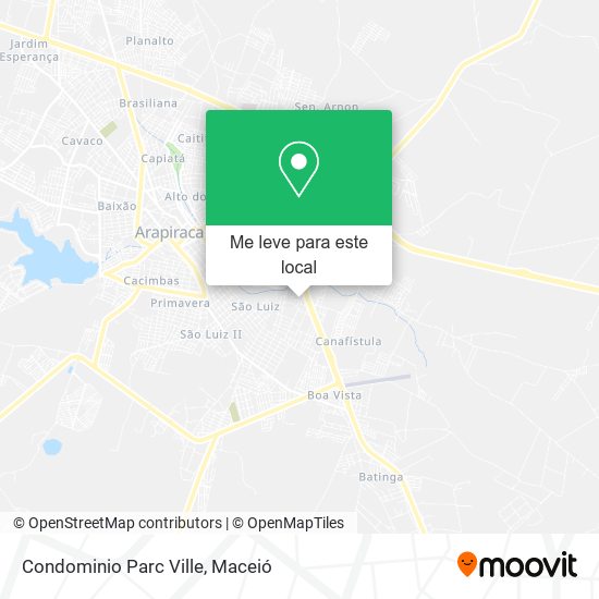 Condominio Parc Ville mapa