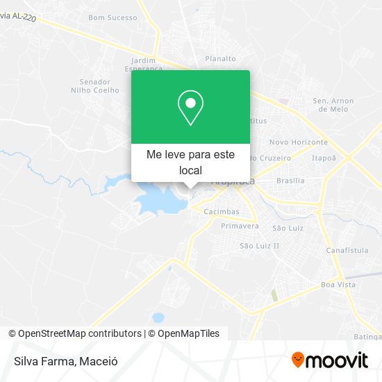 Silva Farma mapa