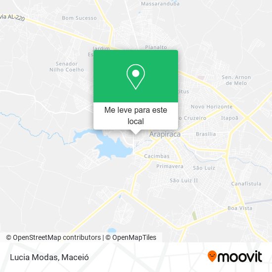 Lucia Modas mapa