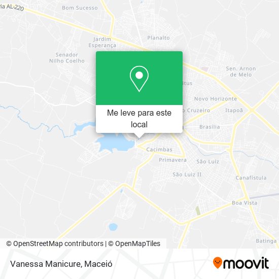 Vanessa Manicure mapa