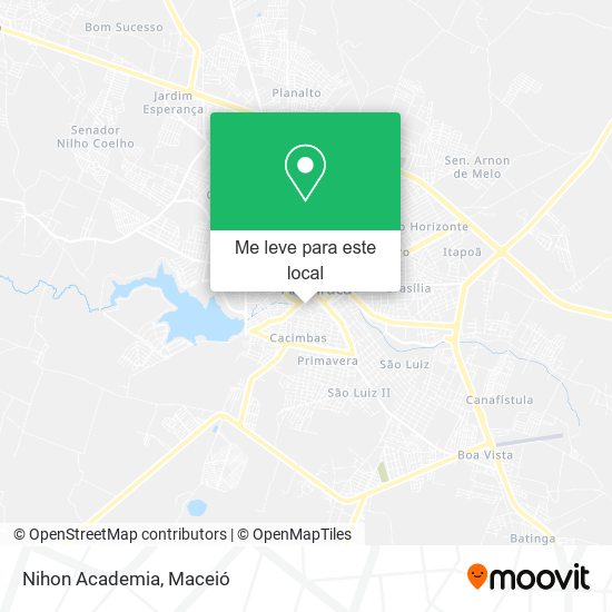 Nihon Academia mapa