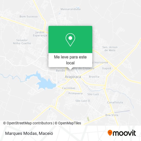 Marques Modas mapa