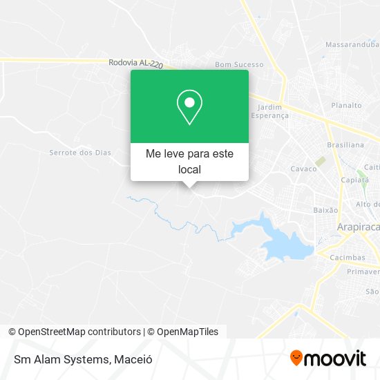 Sm Alam Systems mapa