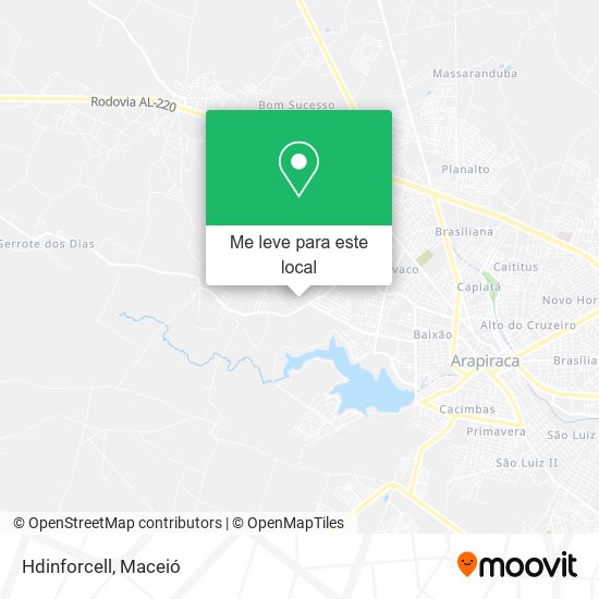 Hdinforcell mapa