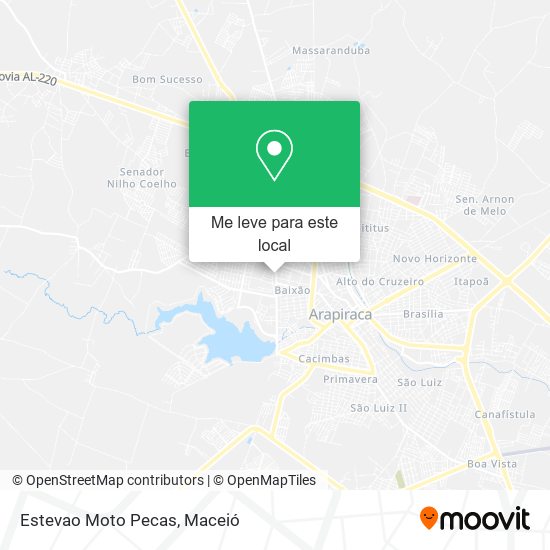 Estevao Moto Pecas mapa