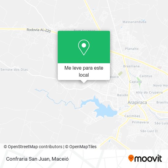Confraria San Juan mapa