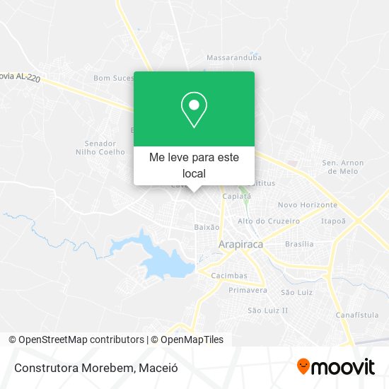 Construtora Morebem mapa