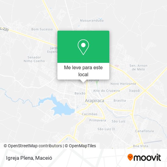 Igreja Plena mapa