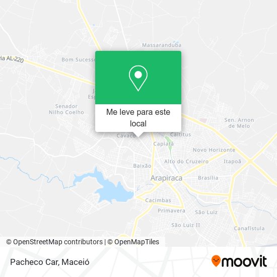 Pacheco Car mapa