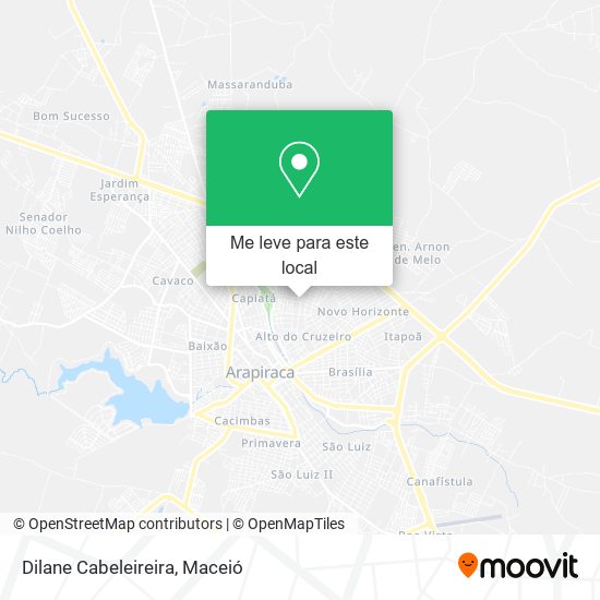 Dilane Cabeleireira mapa