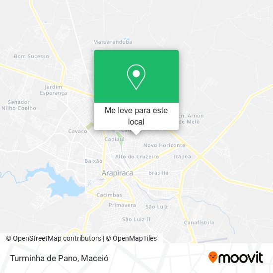 Turminha de Pano mapa