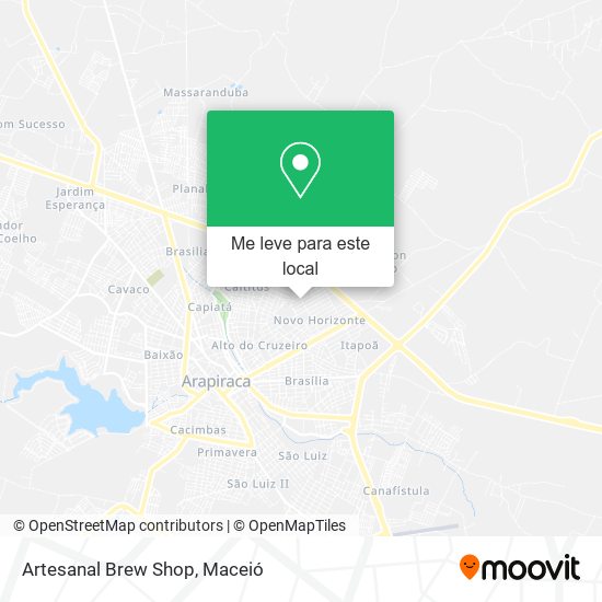 Artesanal Brew Shop mapa
