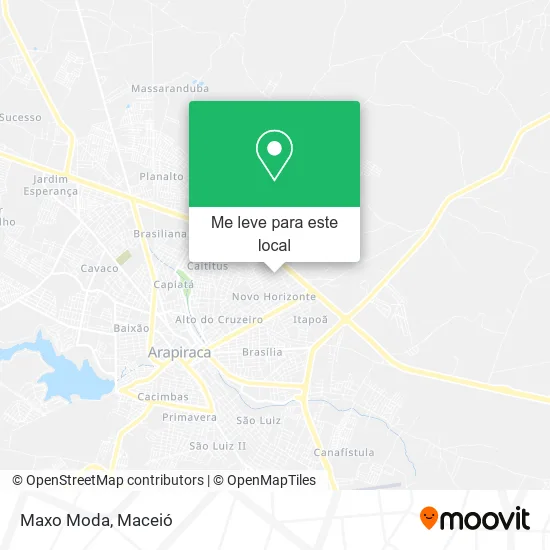 Maxo Moda mapa